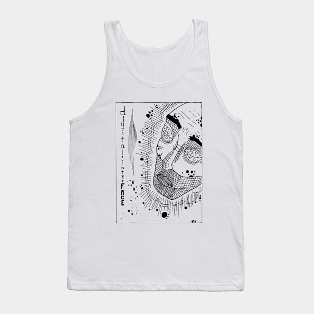 digital.interFACE Tank Top by M.T. Stewart